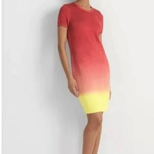 Lauren Ralph Lauren NWOT Women’s Dip-Dyed Jersey Dress size Medium